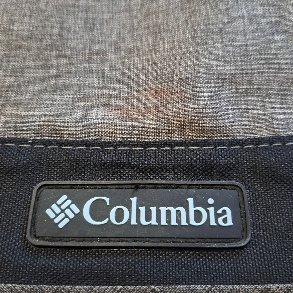Columbia Grey & Black Messenger/Shoulder Bag